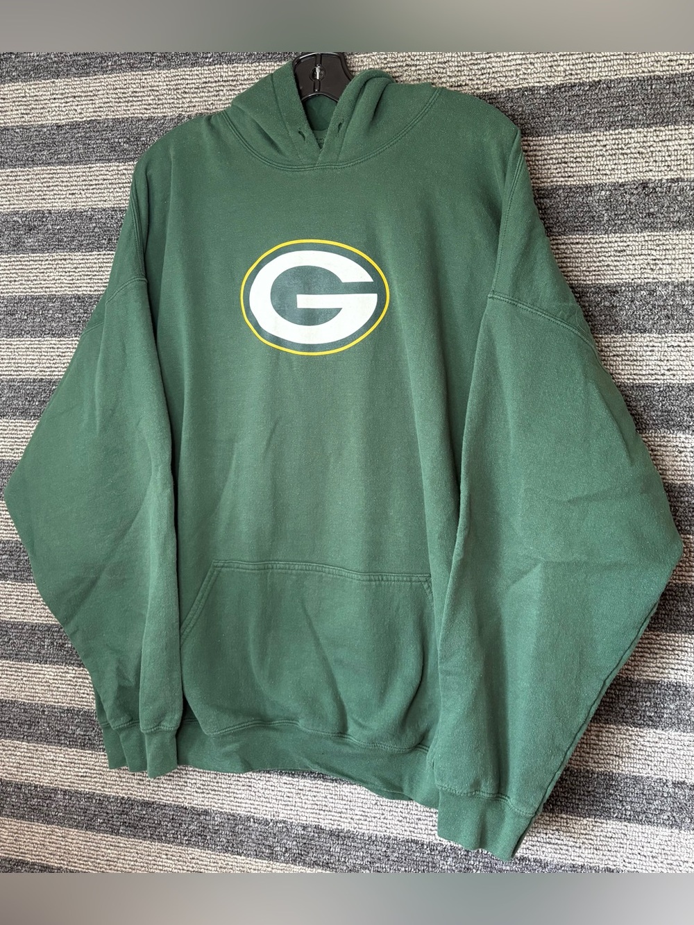 NFL Team Apparel Green Bay Packers NFL Green Hoodie Sweatshirt Men’s 3XL